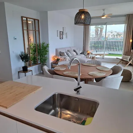 Seaview Luxury 6pers With Big Garden Apartment Torre Del Mar